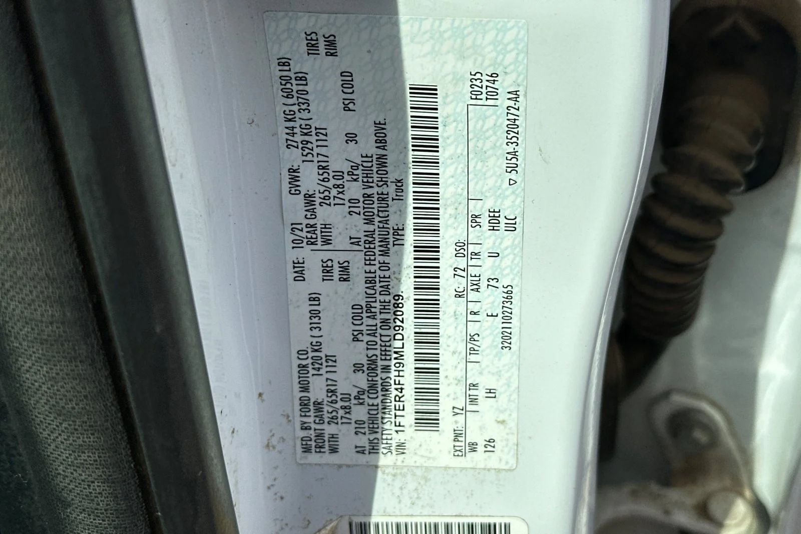 Used 2021 White Ford XL image 26