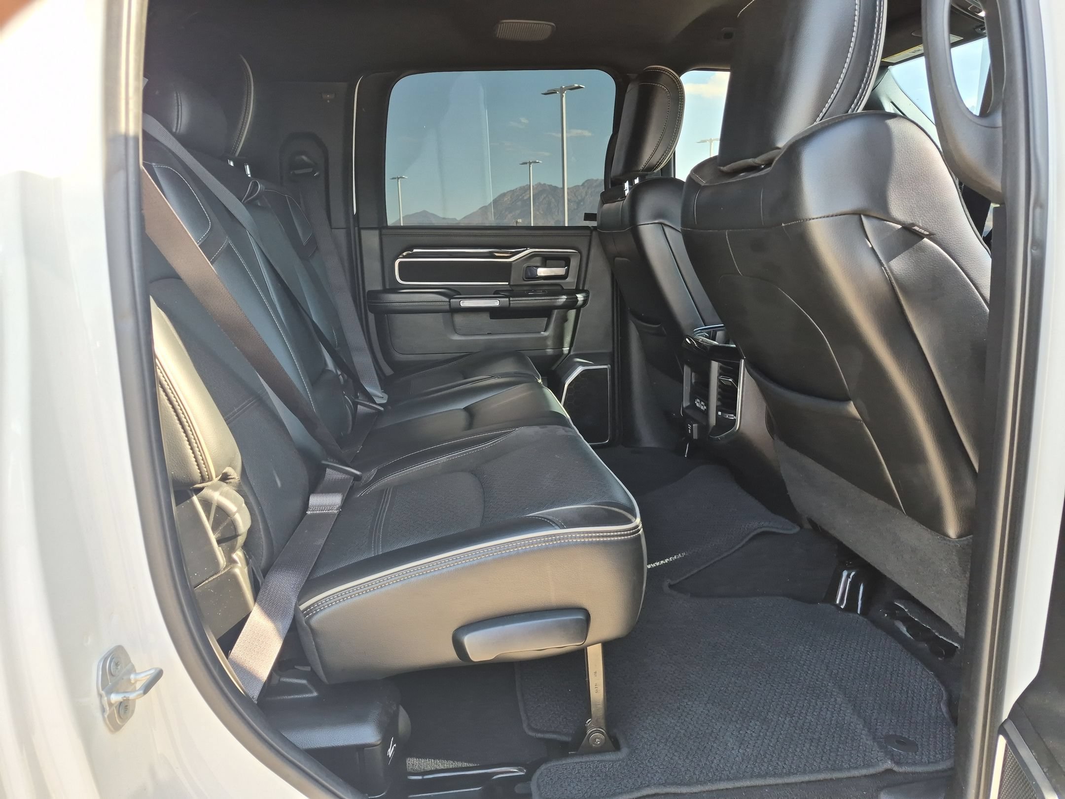 Used 2019 Bright White Clearcoat Ram Laramie image 30