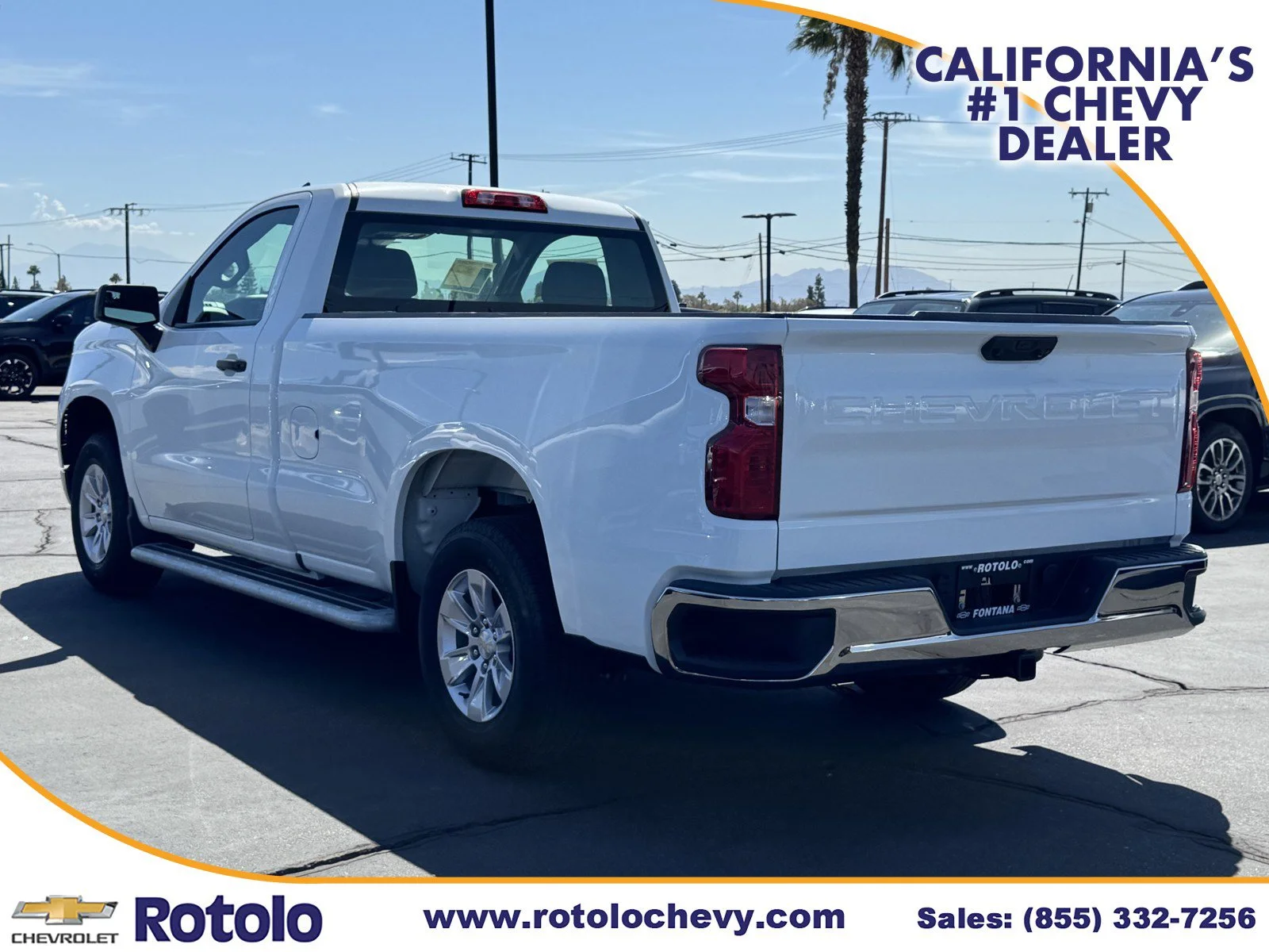 Used 2025 Summit White Chevrolet Work Truck image 4
