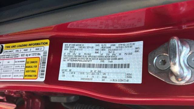 Used 2025 Red Ford Lariat image 32