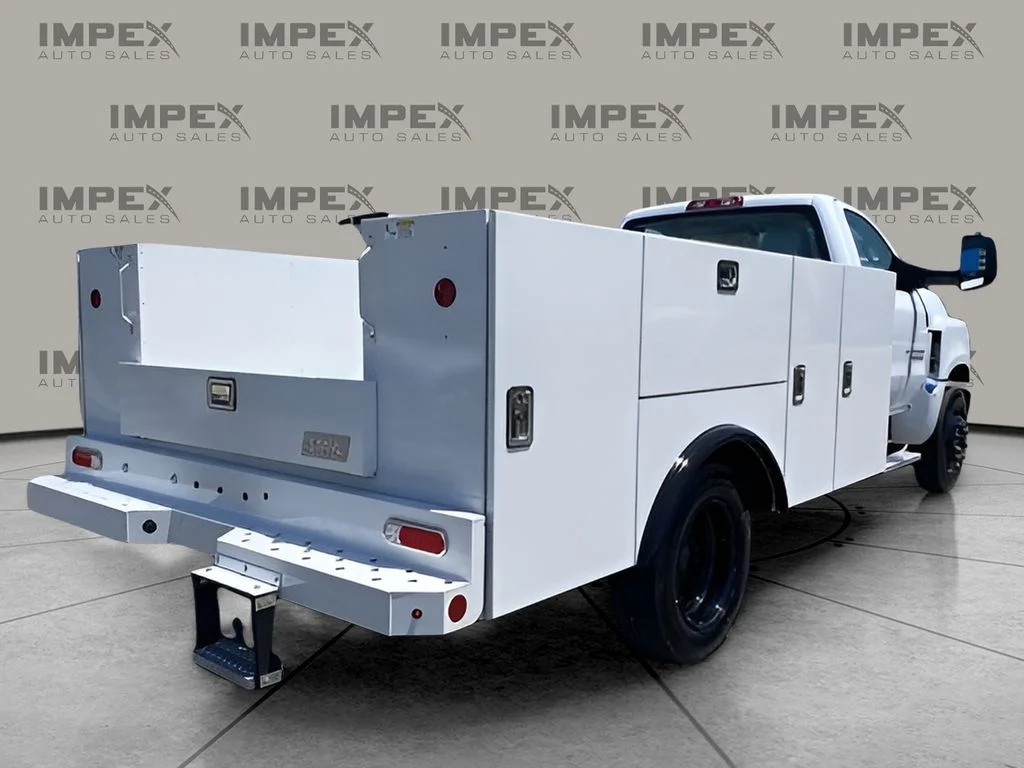 Used 2024 White Chevrolet Utility Body 12 Foot STHAL image 13