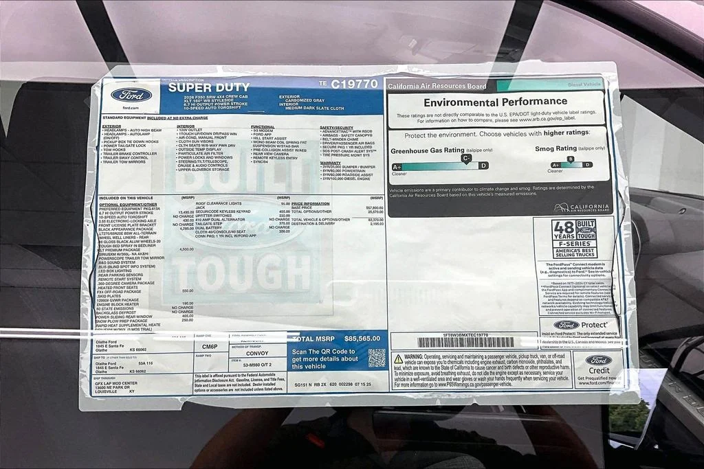 New 2026 Gray Metallic Ford F-350® XLT image 14