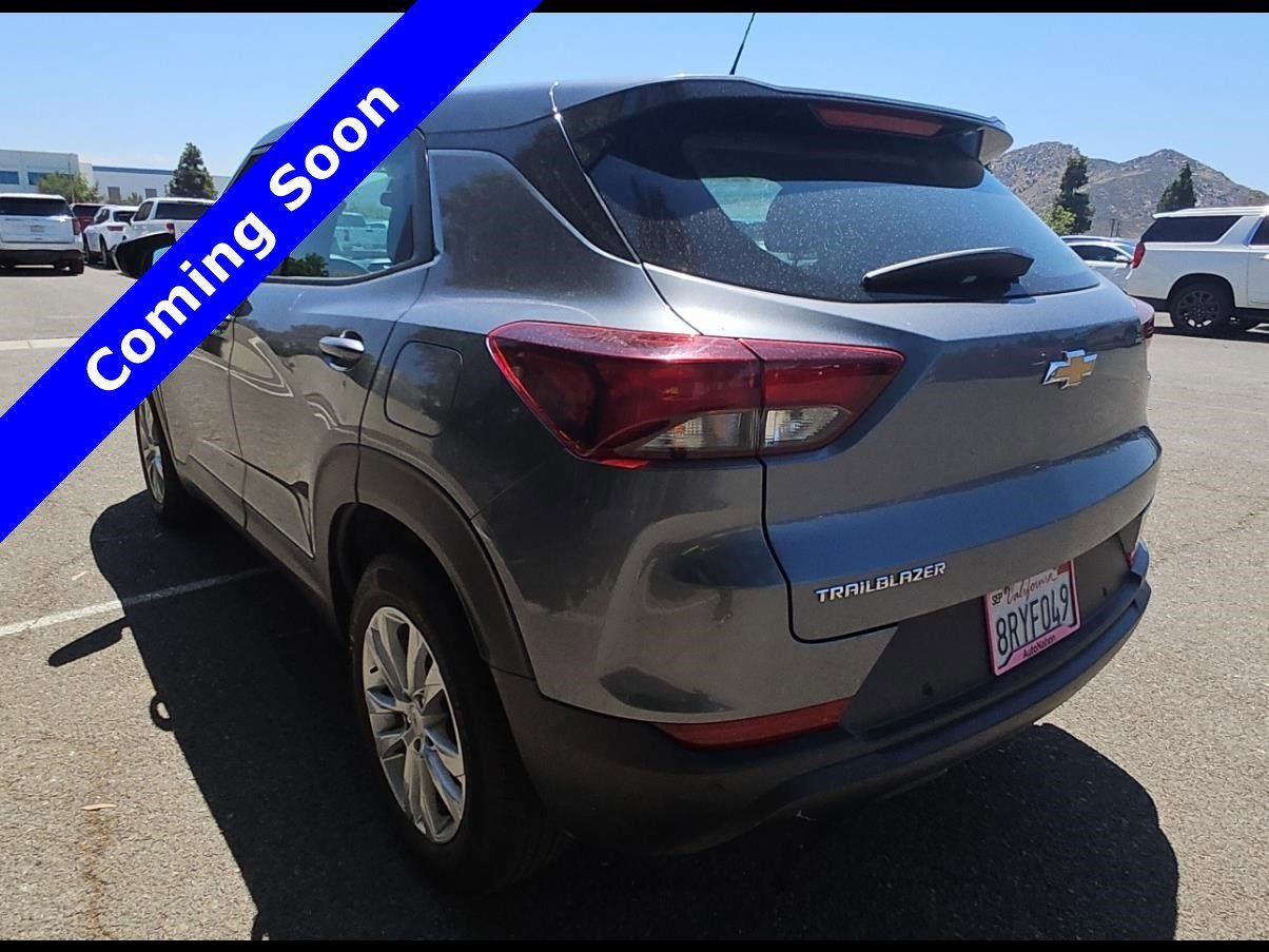 Used 2021 SATIN STEEL METALLIC Chevrolet LS image 6