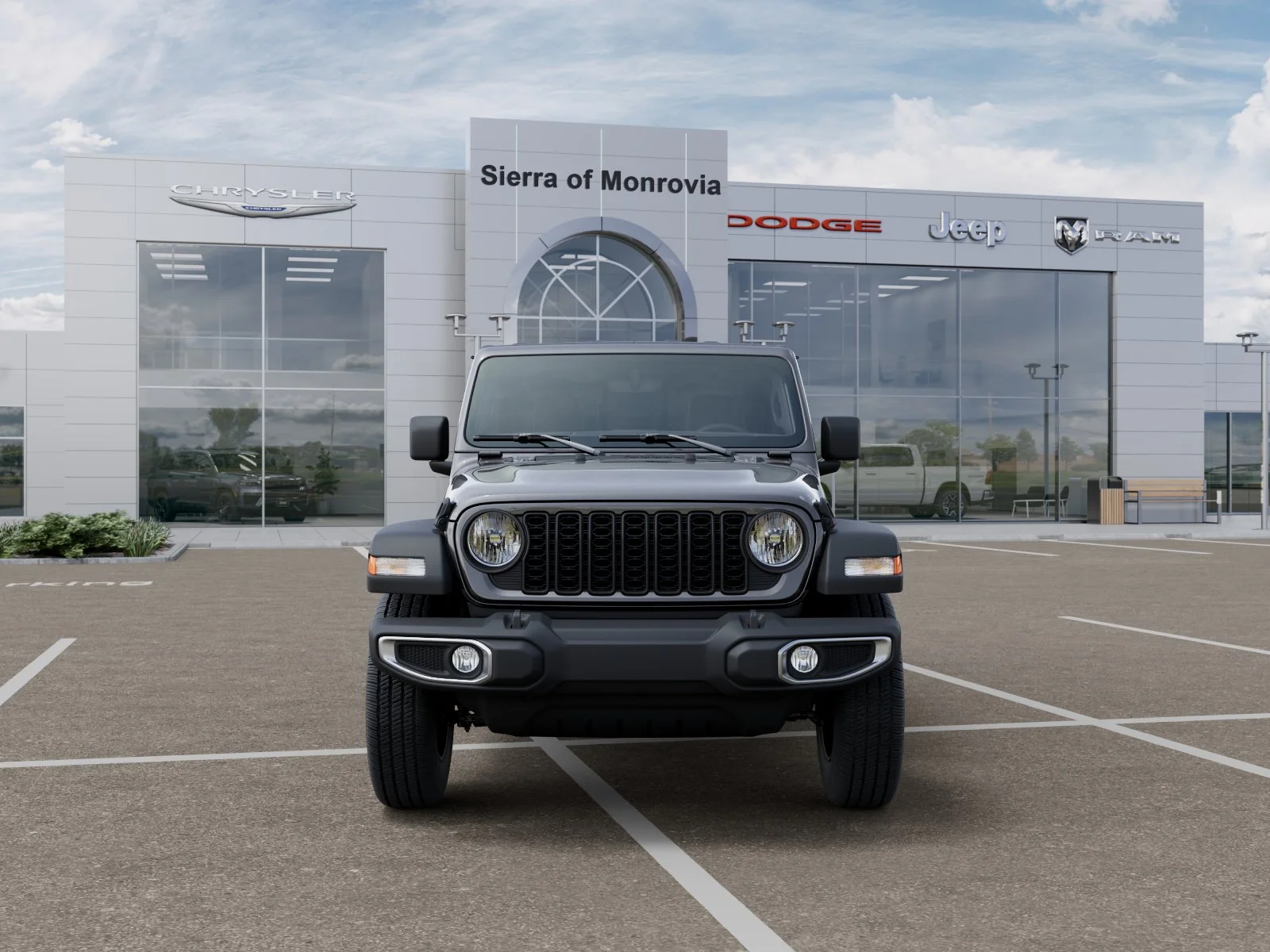 New 2026 Granite Crystal Metallic Clear-Coat Exterior Paint Jeep Sport image 32
