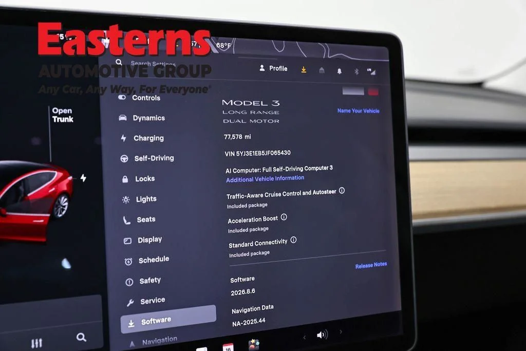 Used 2018 Red Tesla Long Range image 16