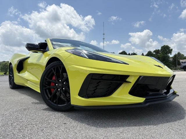 Used 2023 Yellow Chevrolet Stingray image 2