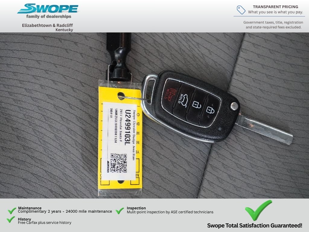 Used 2017 Frost White Pearl Hyundai 2.4L image 29
