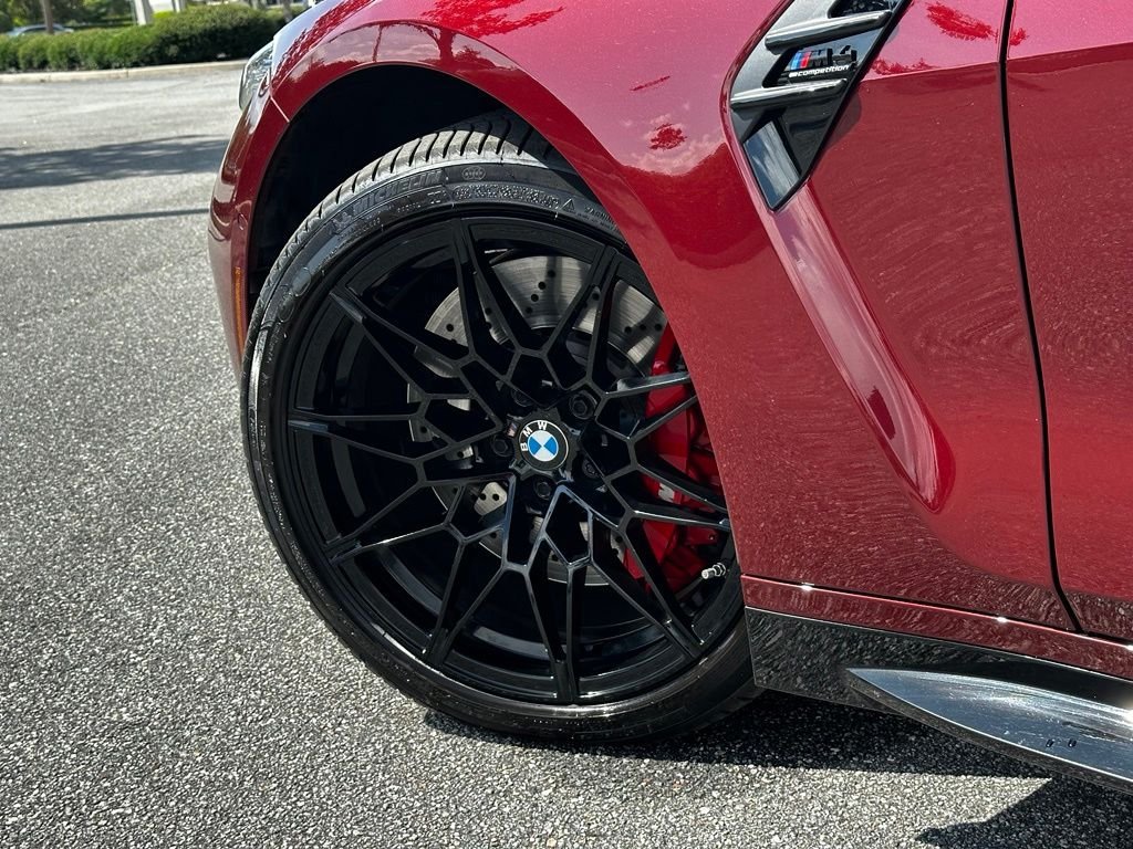 Used 2024 Aventurin Red Metallic BMW Competition image 9