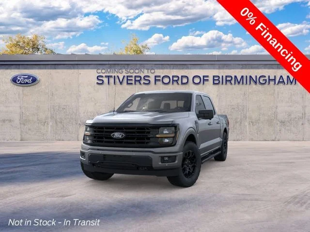 New 2026 Carbonized Gray Metallic Ford XLT image 3