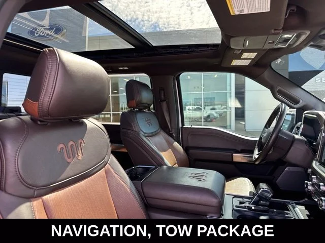Used 2021 Star White Ford King Ranch image 2