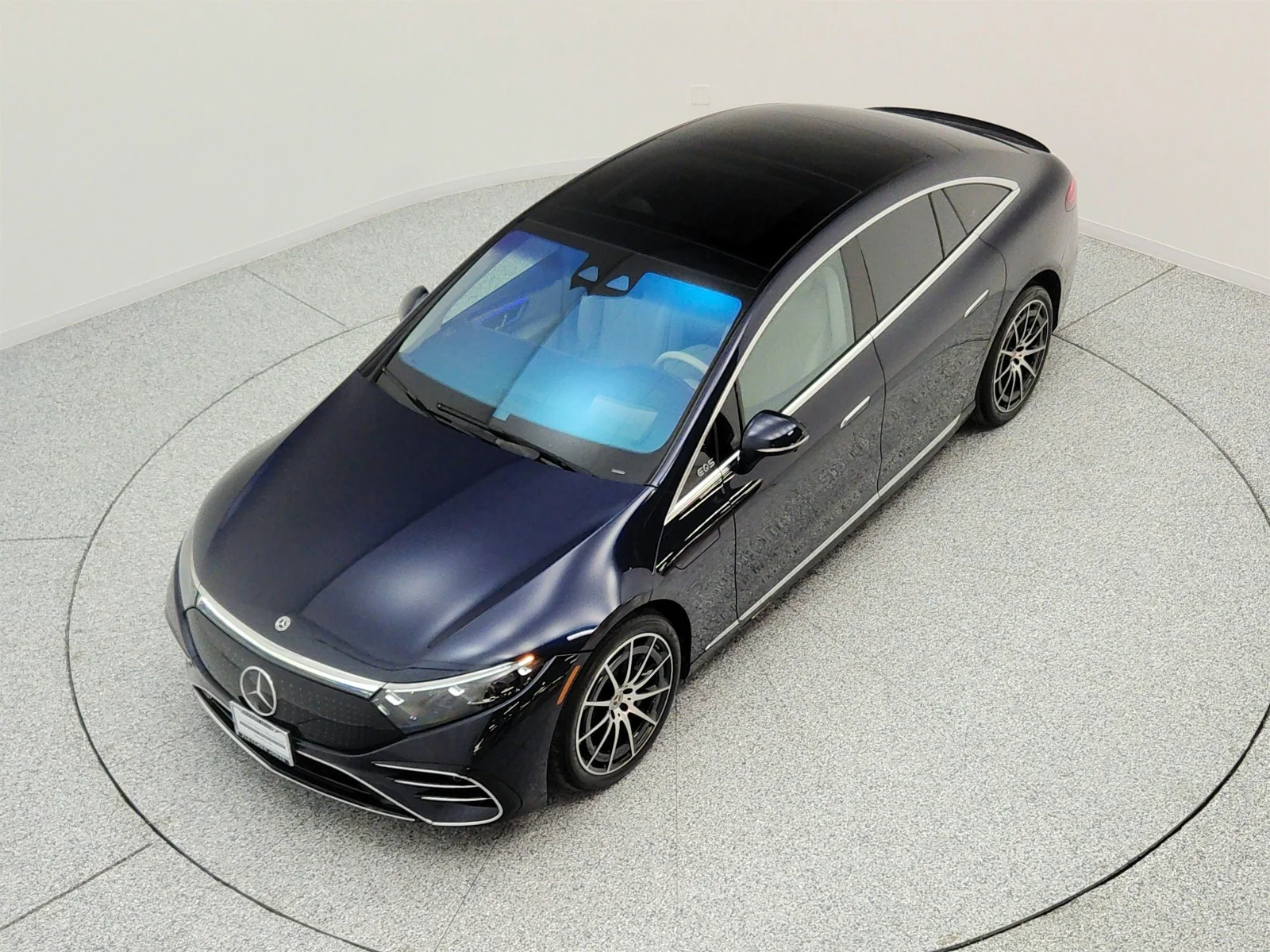 Used 2023 Nautical Blue Metallic Mercedes-Benz EQS 580 4MATIC® Sedan image 29