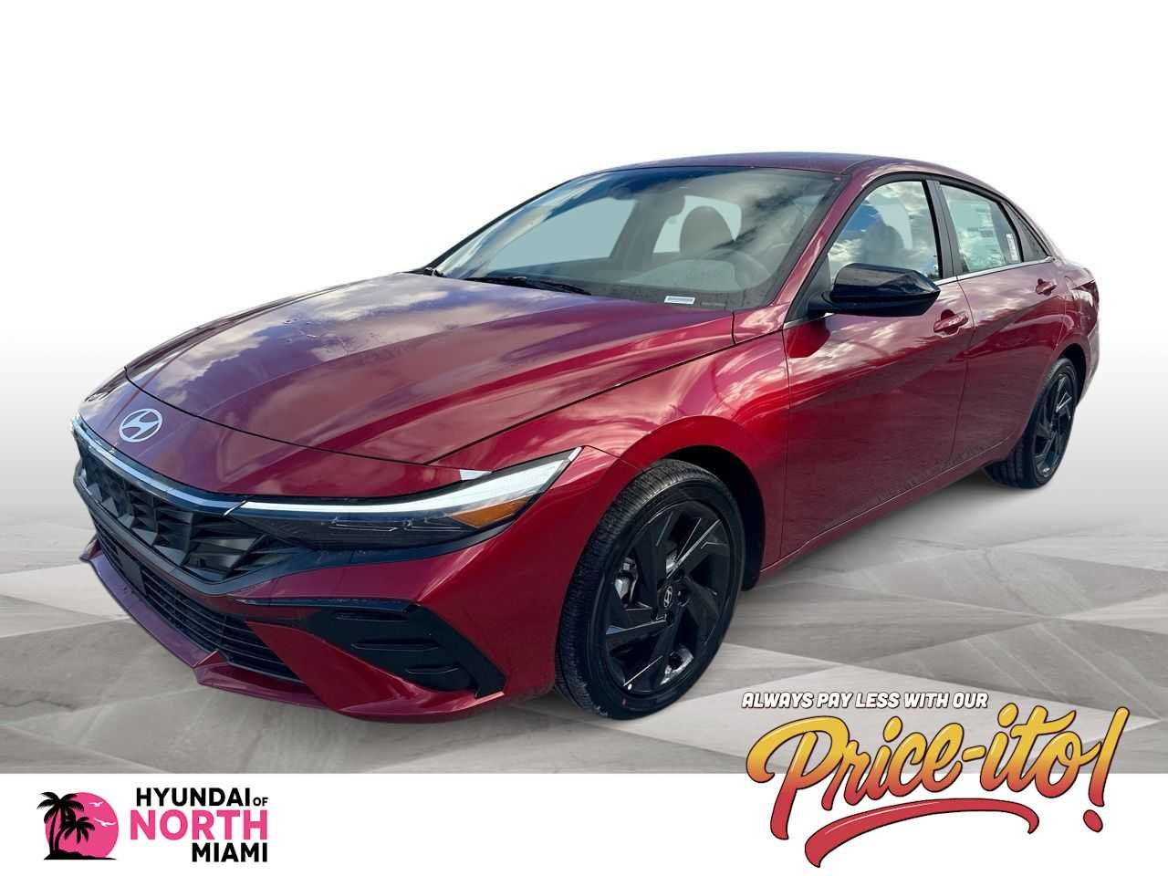 New 2026 Ultimate Red Hyundai SEL Sport Premium image 1