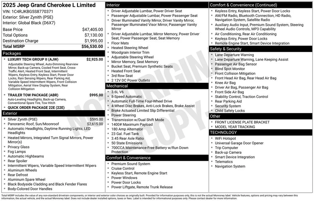 Used 2025 Silver Jeep Limited image 6