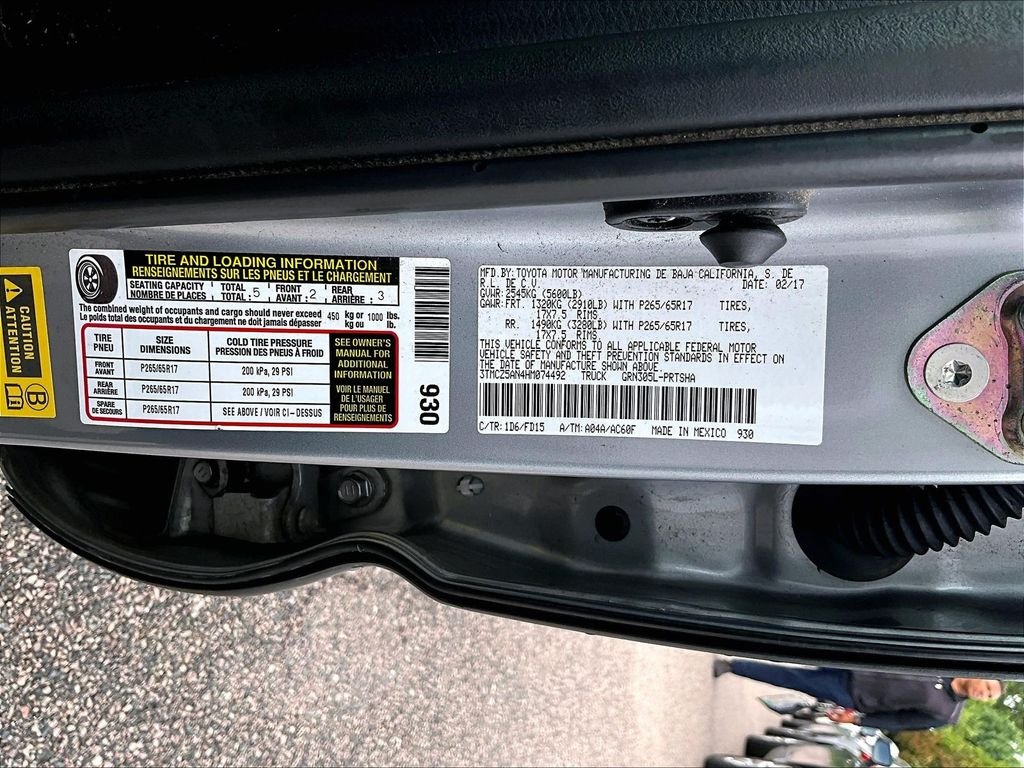 Used 2017 Silver Toyota TRD Sport image 9