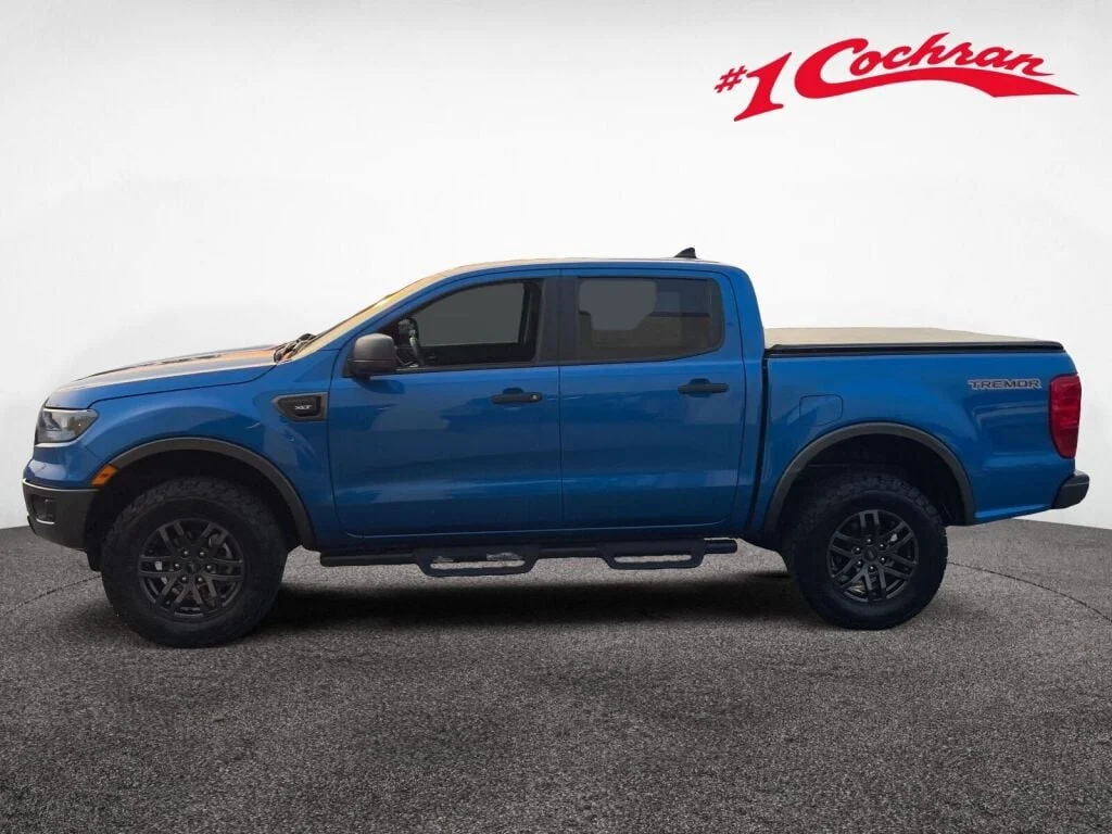 Certified Used 2021 Velocity Blue Metallic Ford XLT image 21