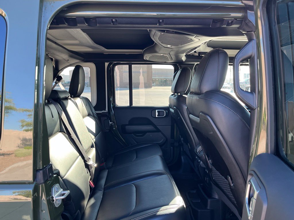 Used 2024 Green Jeep Sahara 4xe image 19