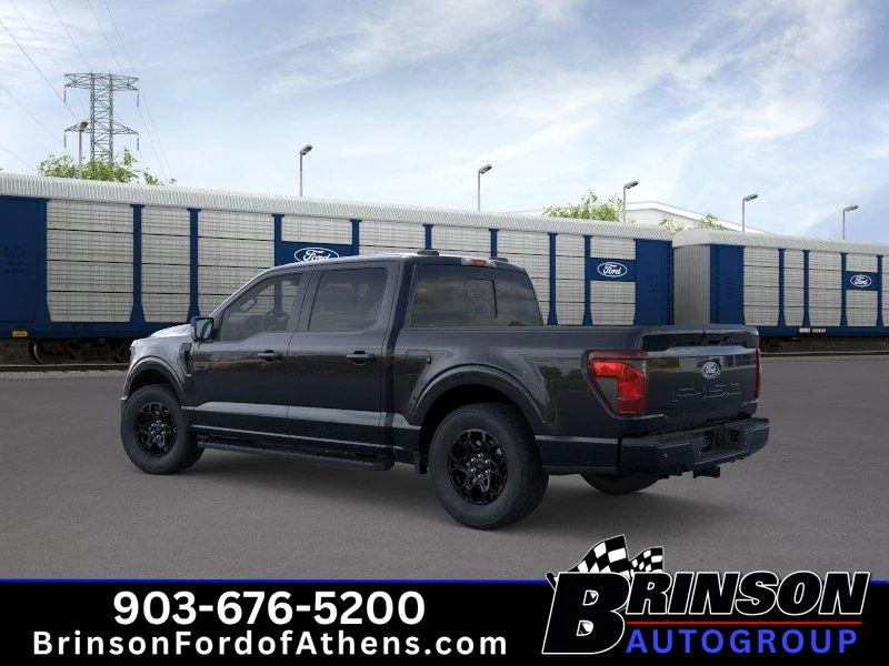 New 2026 Agate Black Metallic Ford XLT image 4
