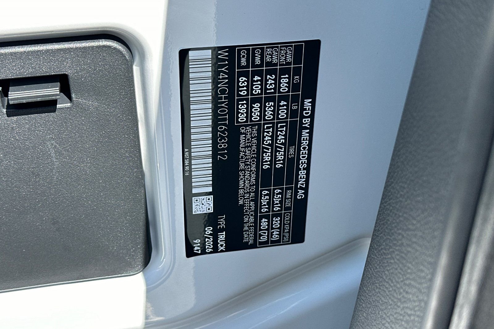 New 2026 White Mercedes-Benz Cargo 170 WB image 27