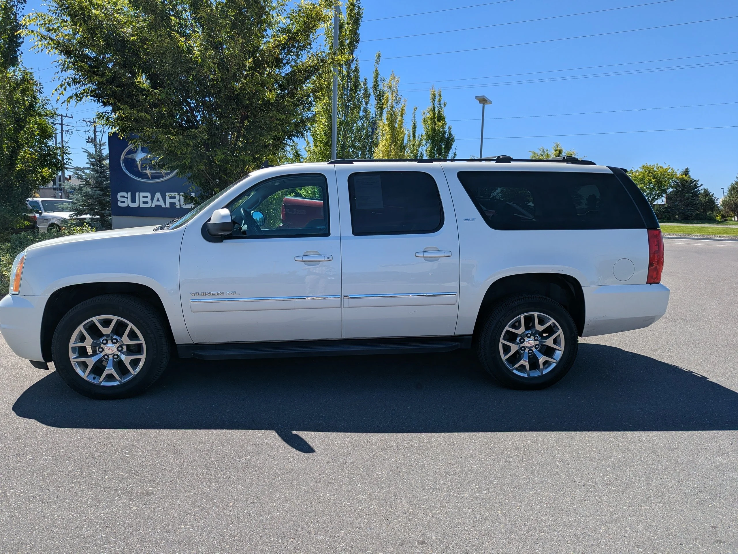 Used 2014 White Diamond Tricoat GMC SLT image 5