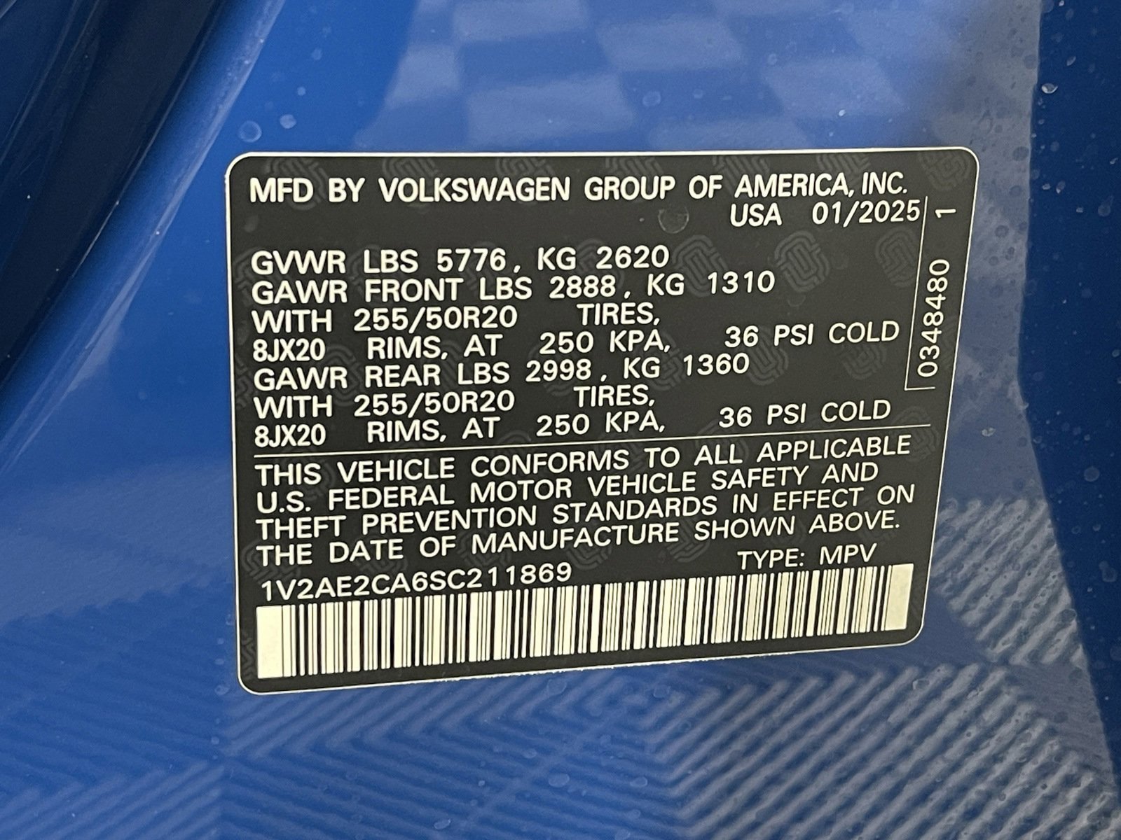 2025 Volkswagen Atlas Cross Sport SEL R-LINE - Photo 39