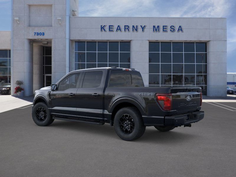 New 2026 Agate Black Metallic Ford XLT image 4