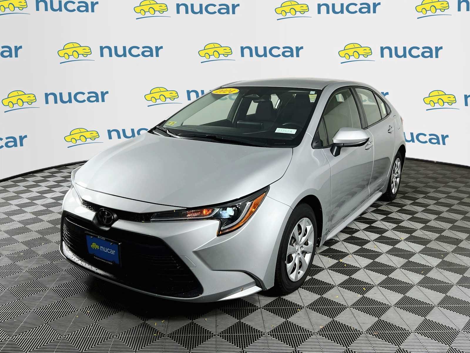 Used 2024 Classic Silver Metallic Toyota LE image 3
