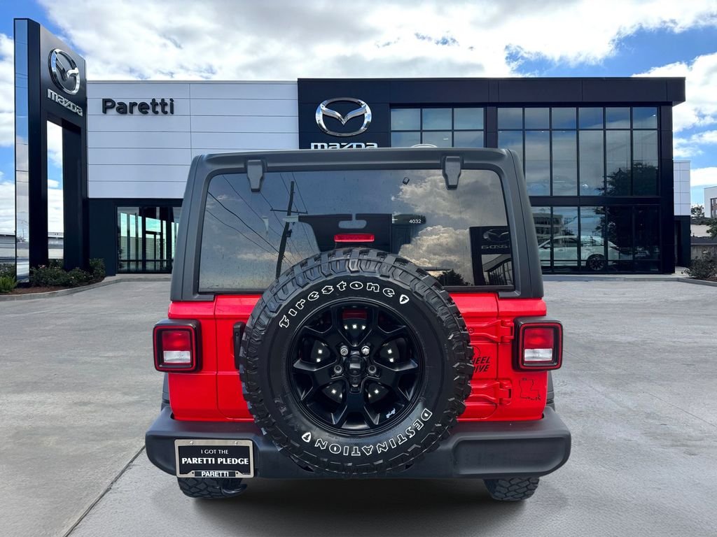Used 2023 Red Jeep Willys image 7