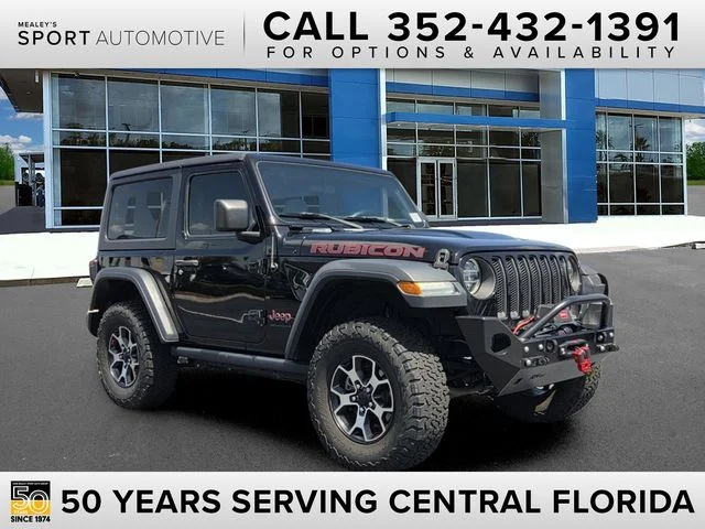 Used 2020 Black Jeep Rubicon image 1