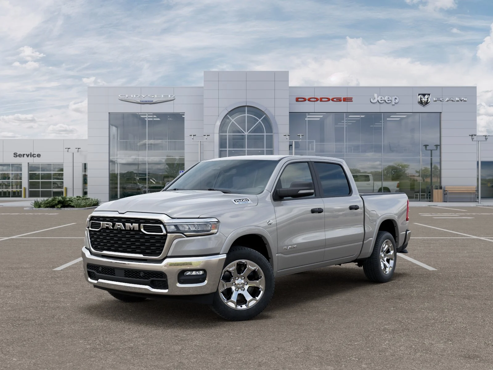 New 2026 Silver Zynith Exterior Paint RAM Big Horn/Lone Star image 10