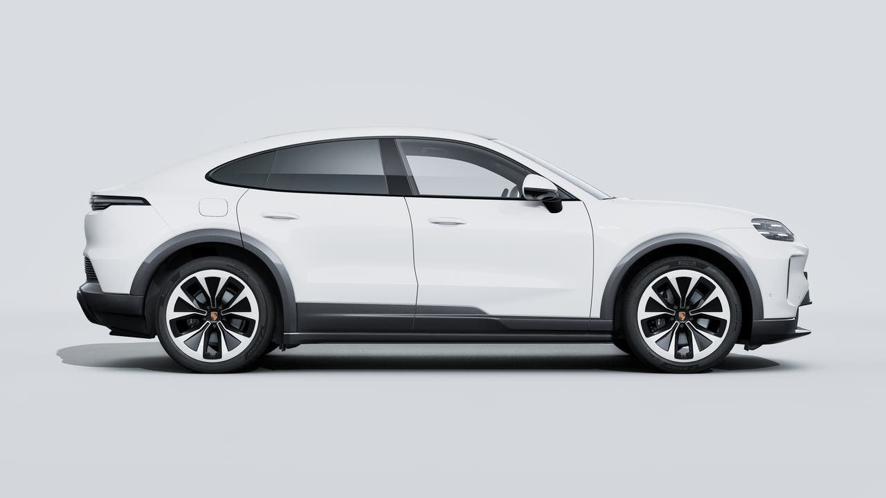New 2026 White Porsche Coupe Electric image 6