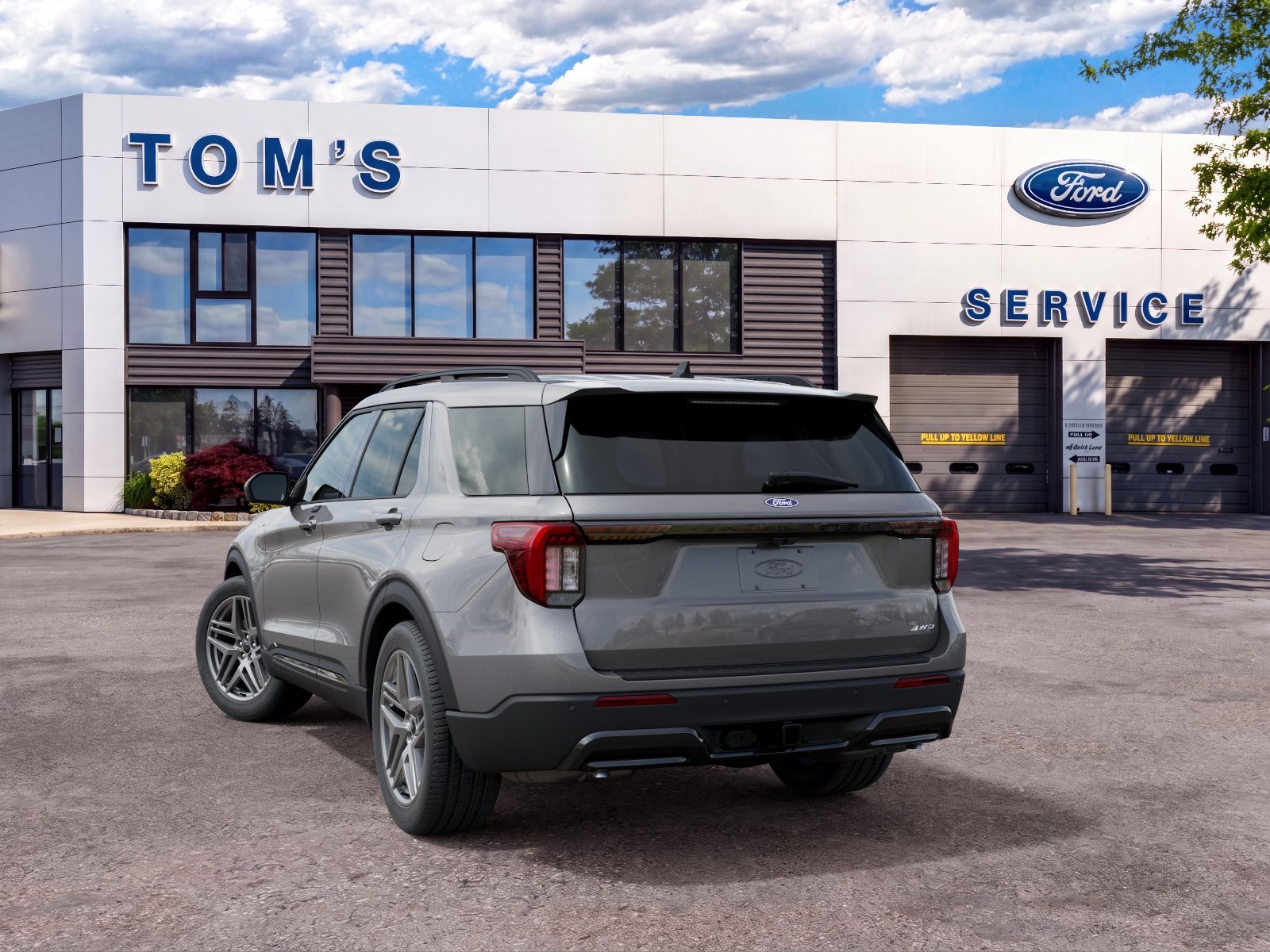 New 2027 Carbonized Gray Metallic Ford ST-Line image 8