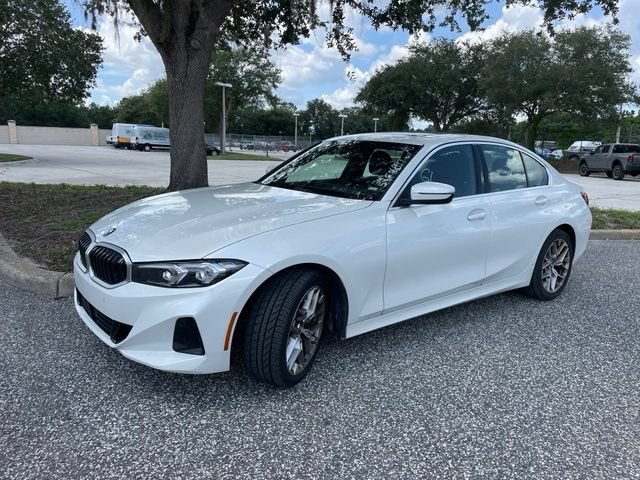 Used 2025 White Metallic BMW 330i image 1