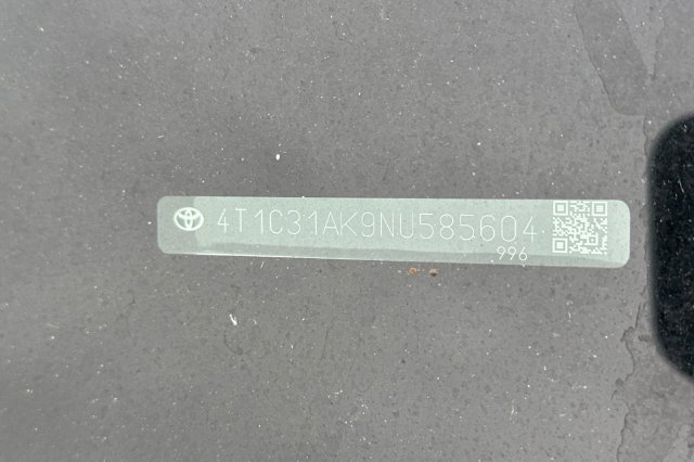 Certified Used 2022 Gray Toyota LE image 3