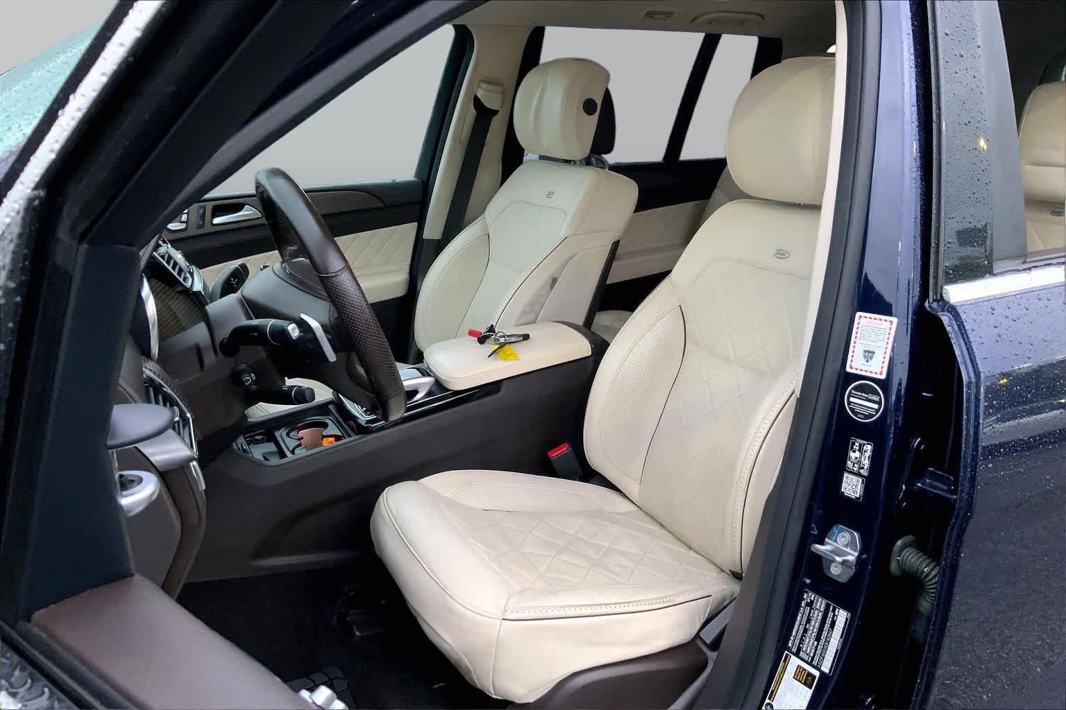 Used 2019 Lunar Blue Metallic Mercedes-Benz GLS 450 image 8