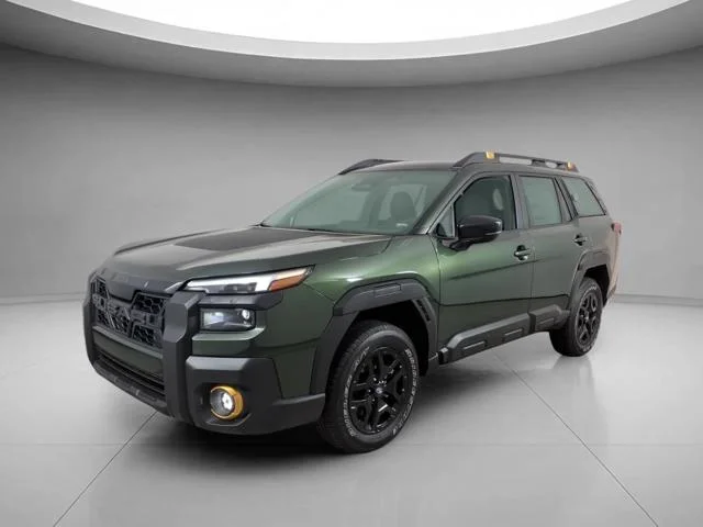 New 2026 DEEP EMERALD GREEN PEARL Subaru Wilderness image 1