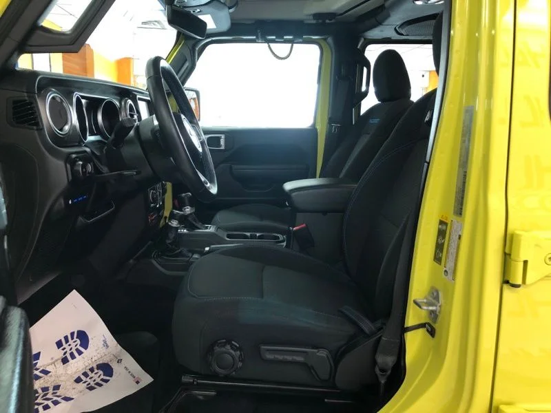 Used 2023 Yellow Jeep Rubicon 4xe image 17