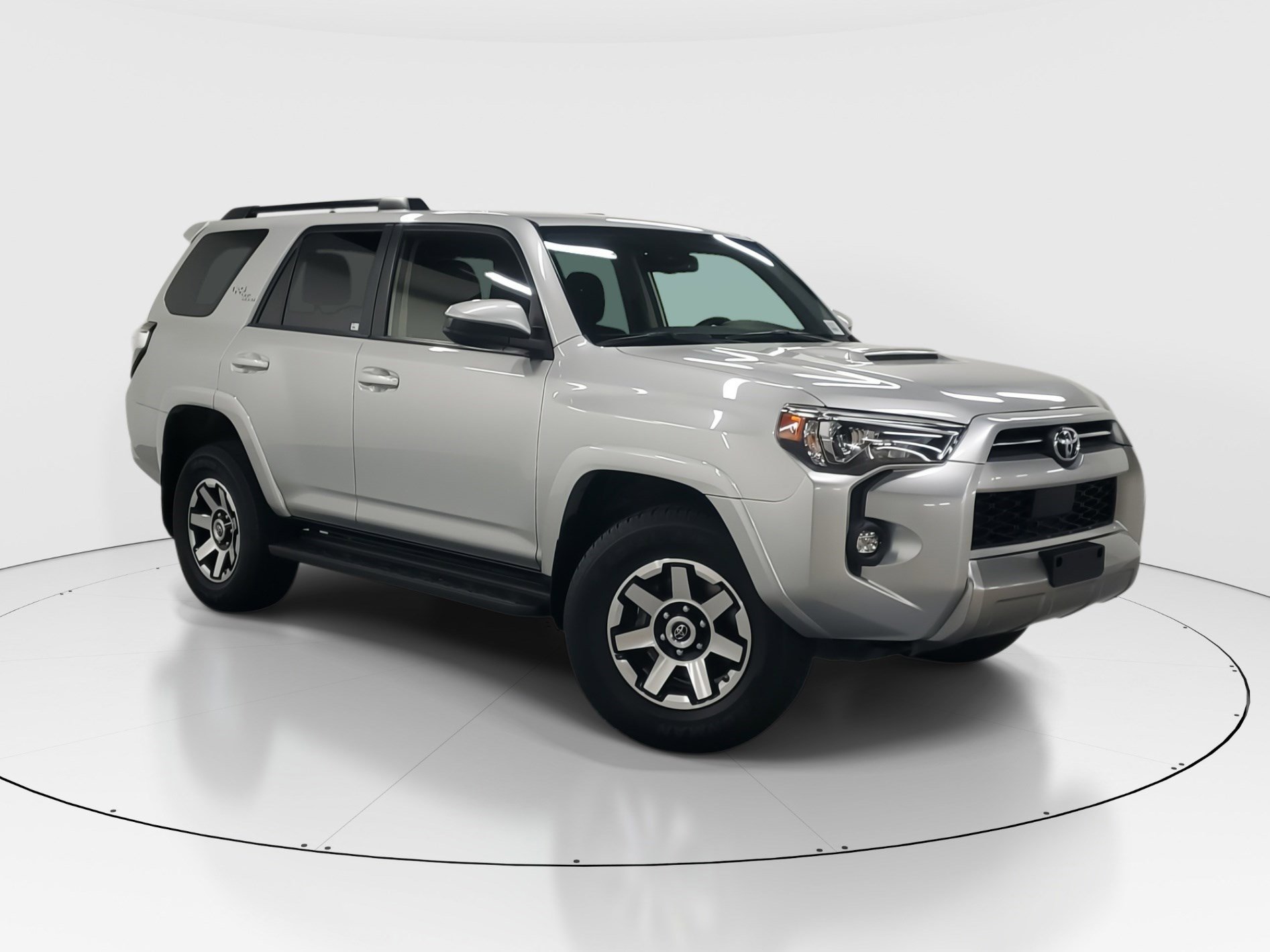 Used 2021 Classic Silver Metallic Toyota TRD Off Road image 2
