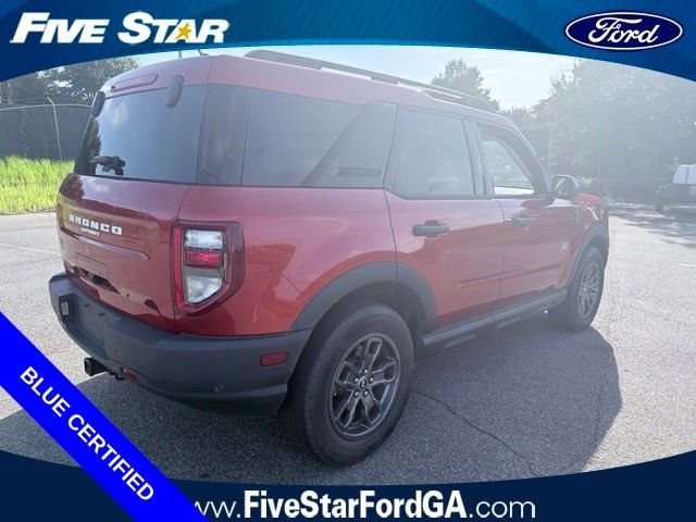 Certified Used 2022 Hot Pepper Red Tinted Clearcoat Ford Big Bend image 3