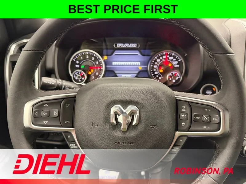 New 2026 Diamond Black Crystal Pearl-Coat Exterior Paint RAM Big Horn/Lone Star image 24