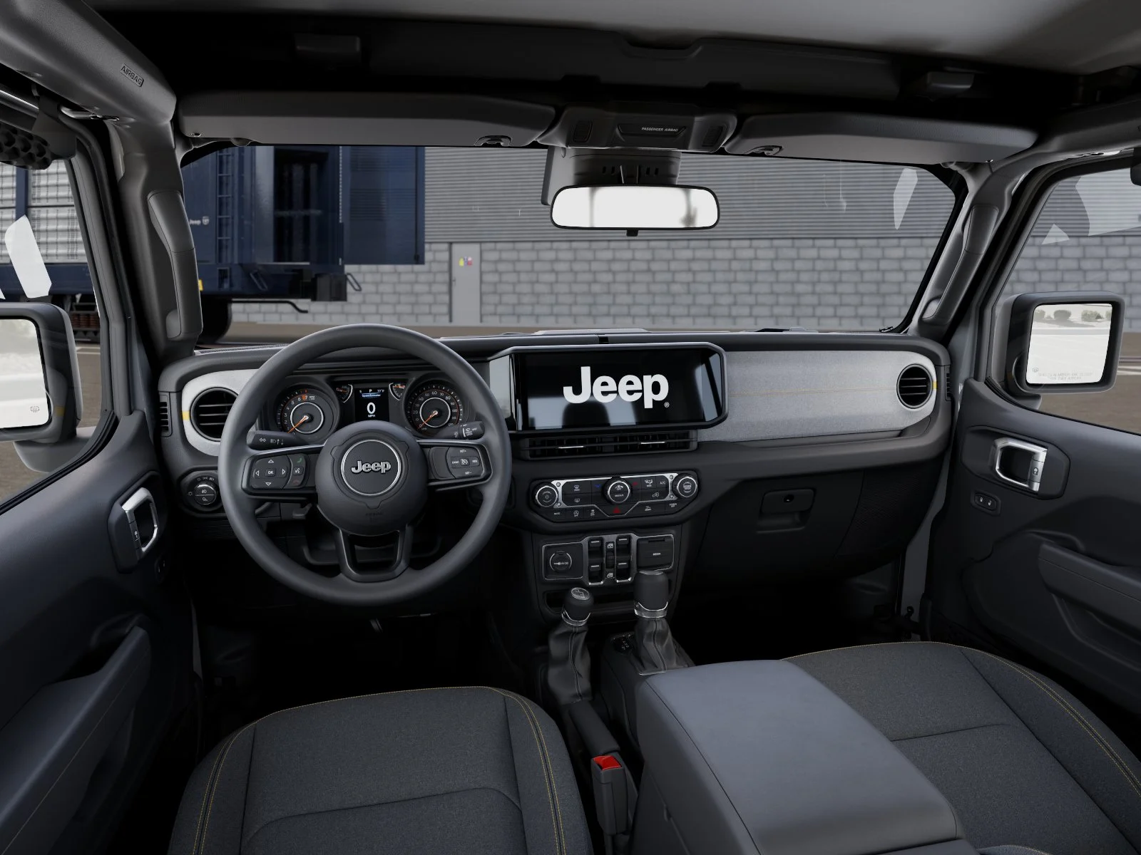 New 2026 Bright White Clear-Coat Exterior Paint Jeep Sport image 8