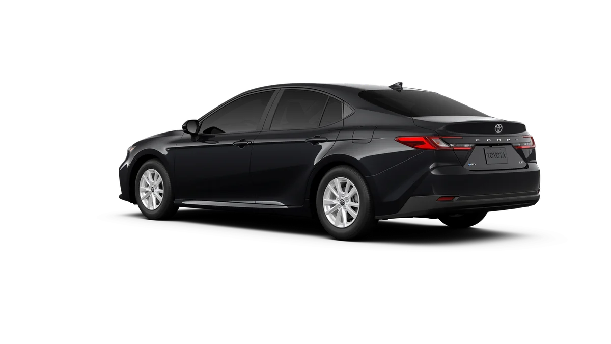 New 2026 Midnight Black Metallic Toyota LE image 17