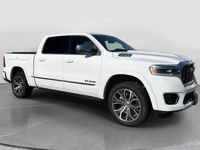 New 2026 Bright White Clear-Coat Exterior Paint RAM Tungsten image 2