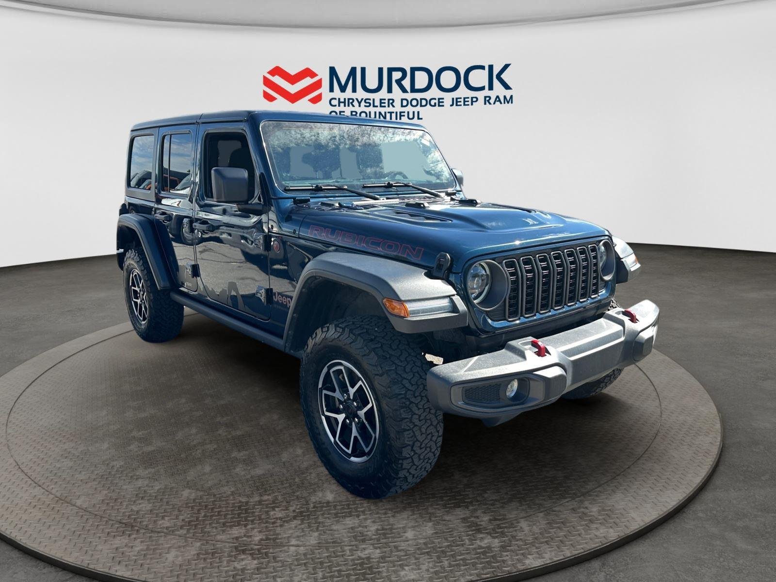 Used 2025 Fathom Blue Pearlcoat Jeep Rubicon image 7