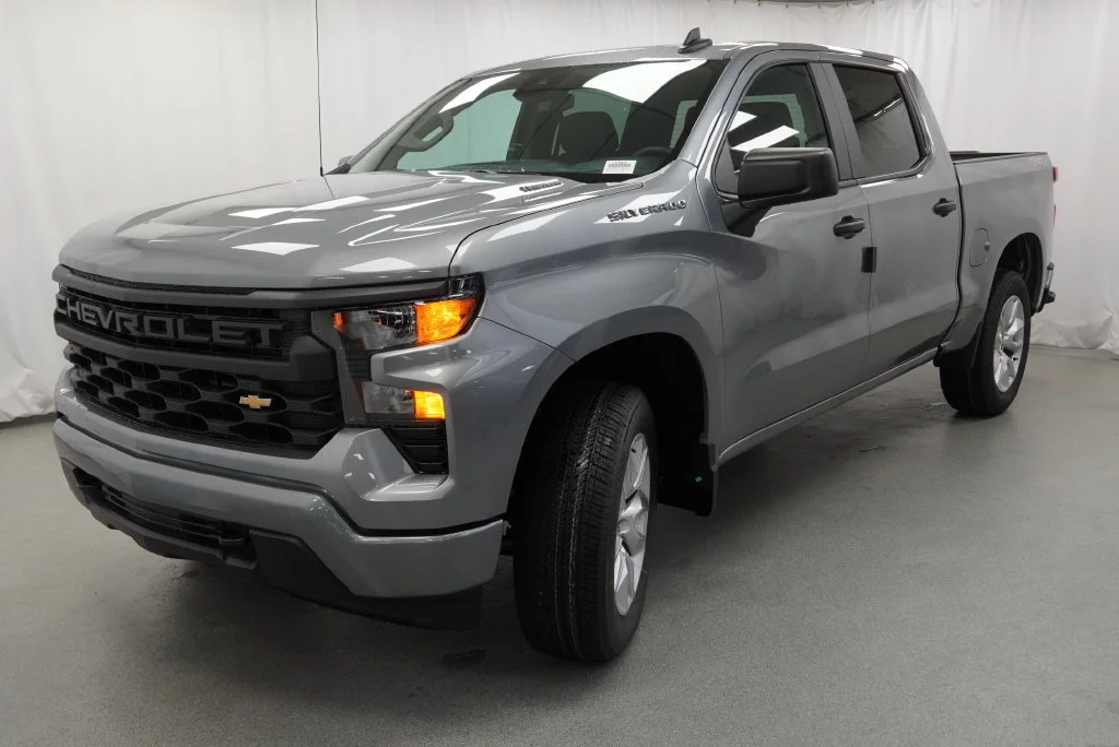New 2026 Sterling Gray Metallic Chevrolet Custom image 3