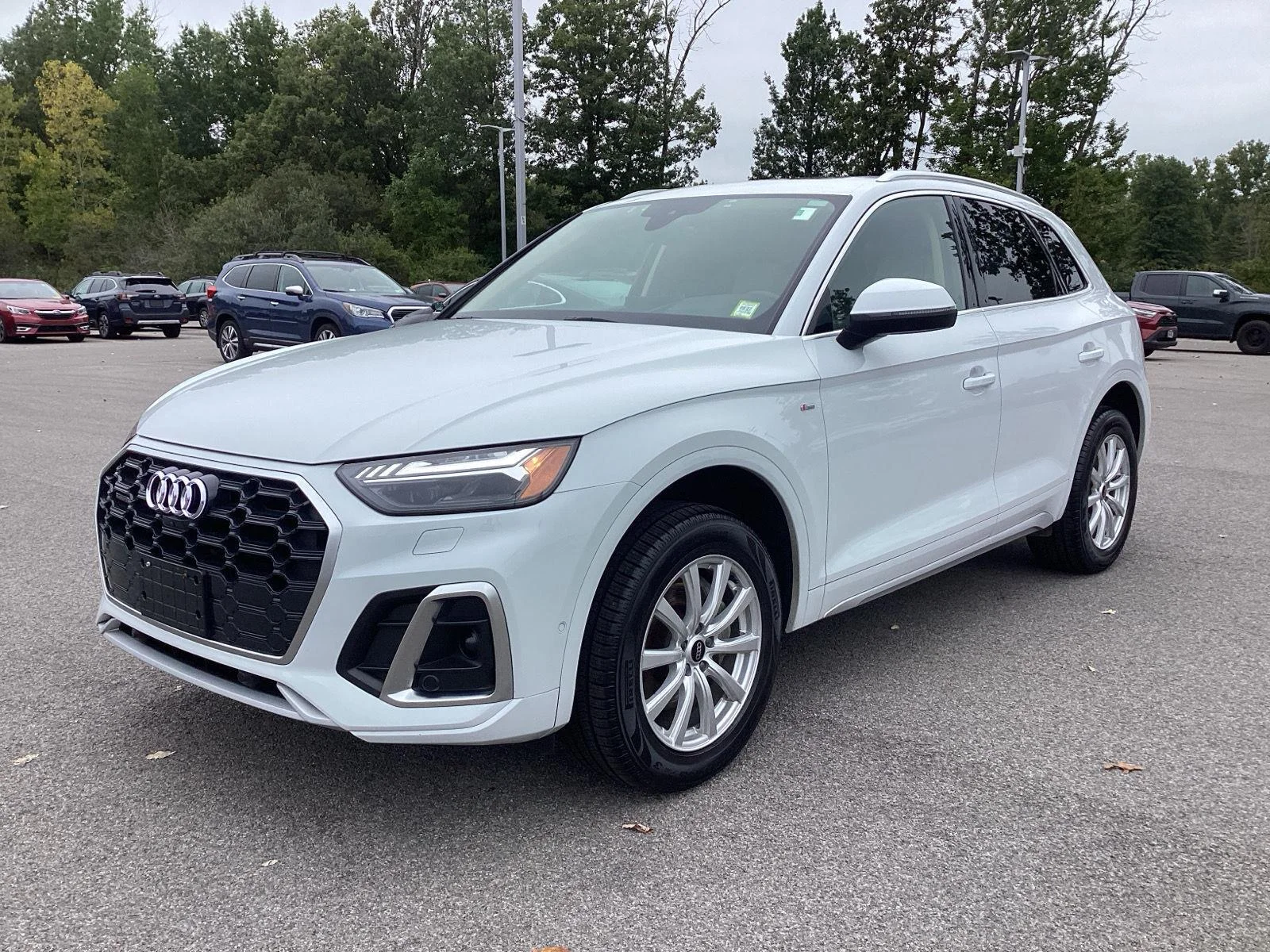 Used 2024 Glacier White Metallic Audi S line Prestige image 3