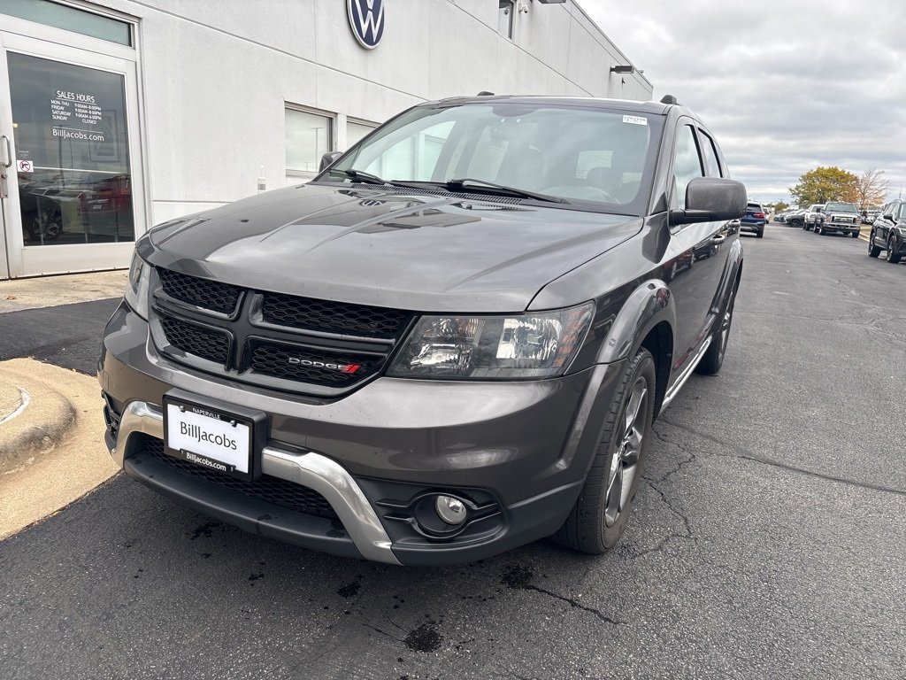 Used 2015 Dodge Journey CrossRoad with VIN 3C4PDCGGXFT672604 for sale in Naperville, IL