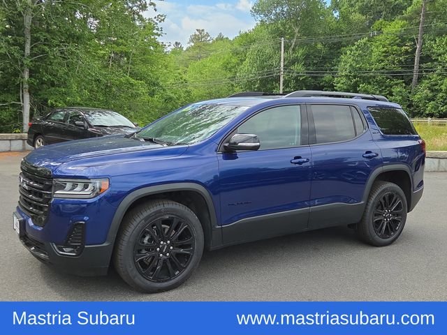 Used 2023 Blue Metallic GMC SLT image 34