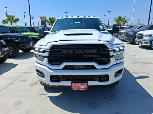 New 2026 Bright White Clear-Coat Exterior Paint RAM Laramie image 2
