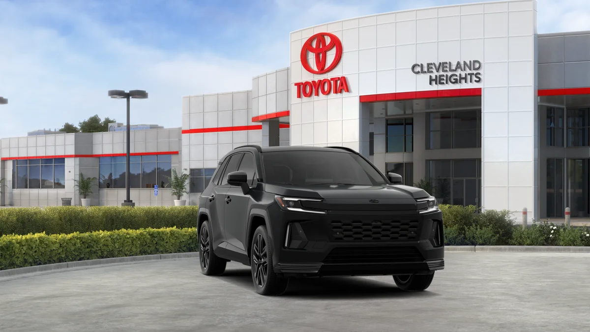 New 2026 Midnight Black Metallic Toyota XSE image 16