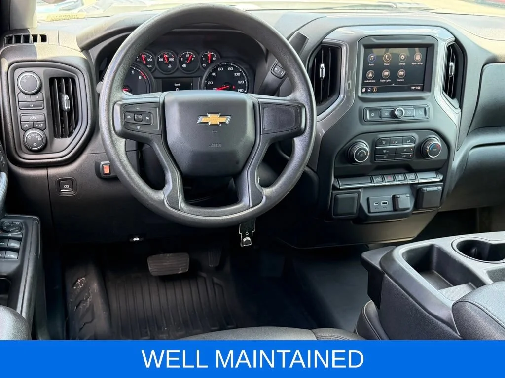 Used 2022 SUMMIT WHITE Chevrolet Work Truck image 7